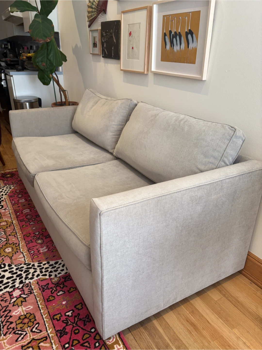 West Elm Harris Sofa 76” - photo 2