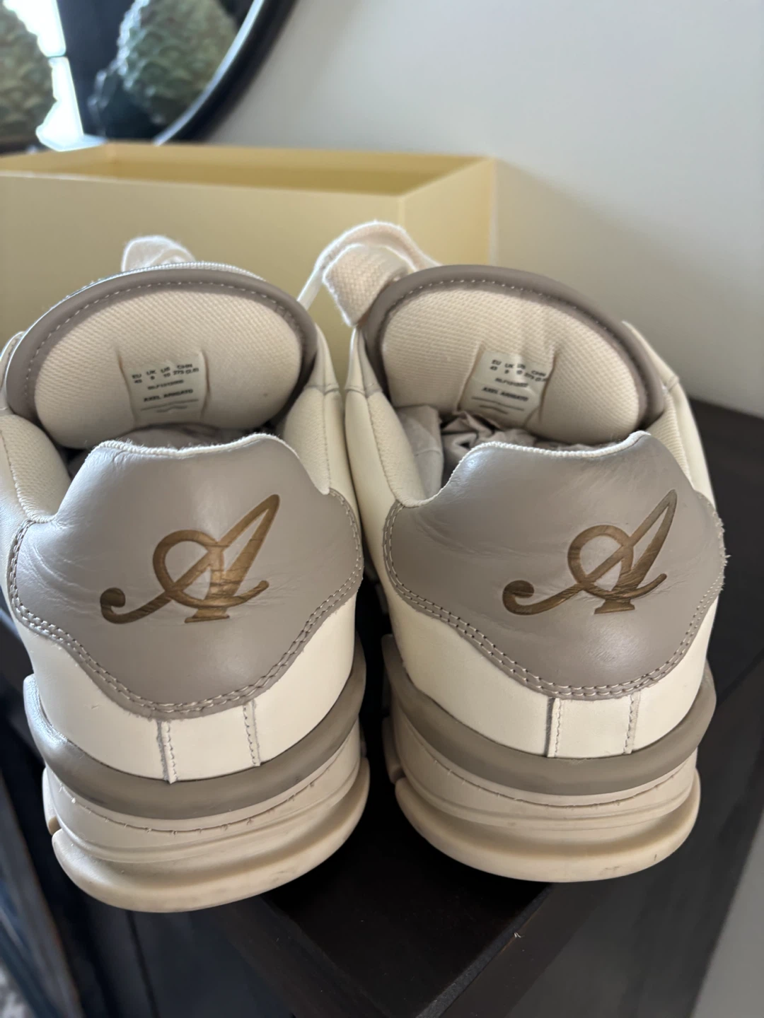 MENS Axel Arigato Sneakers White/Grey Size 10 - photo 4