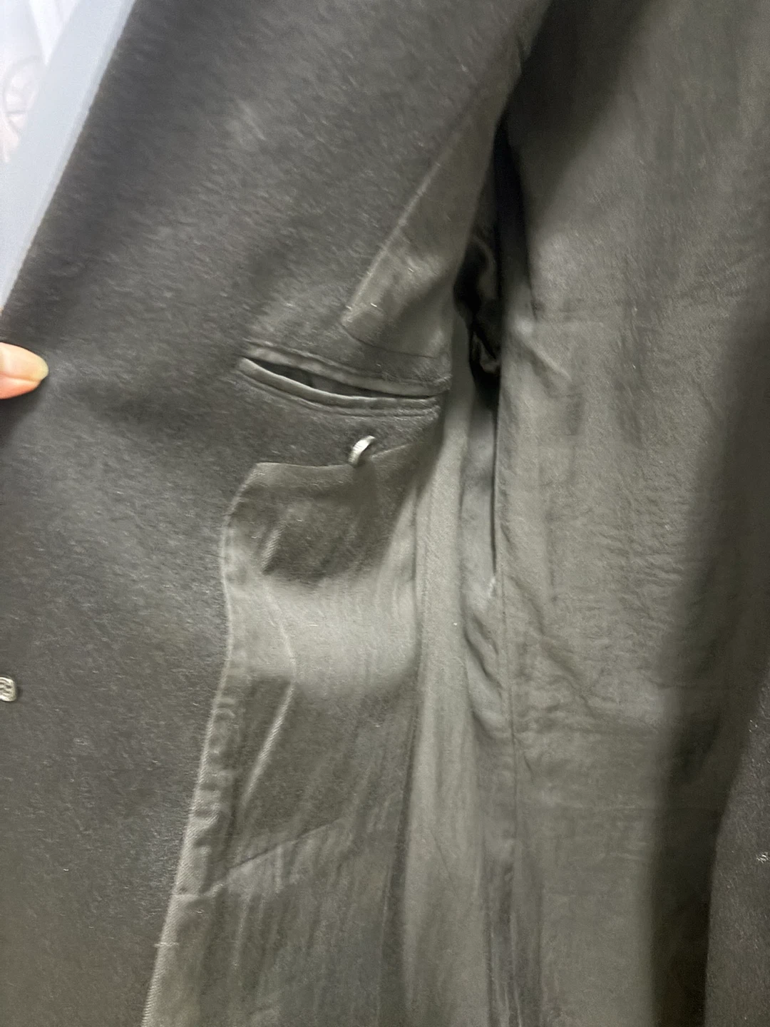 MENS DESIGNER ALLSAINTS WOOL COAT SIZE 38 - photo 5