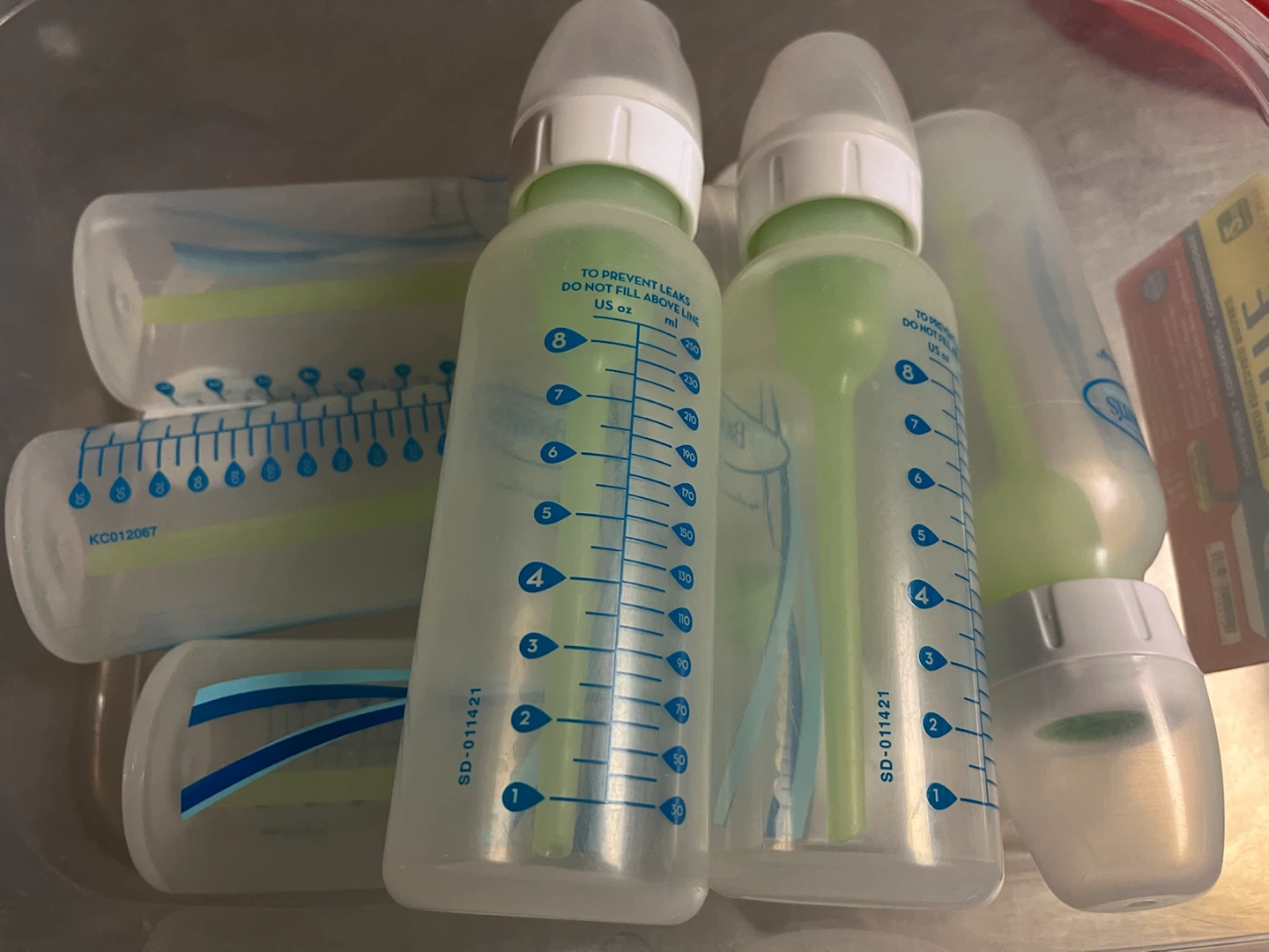 6 Dr. Brown's Baby Bottles - 8 oz
