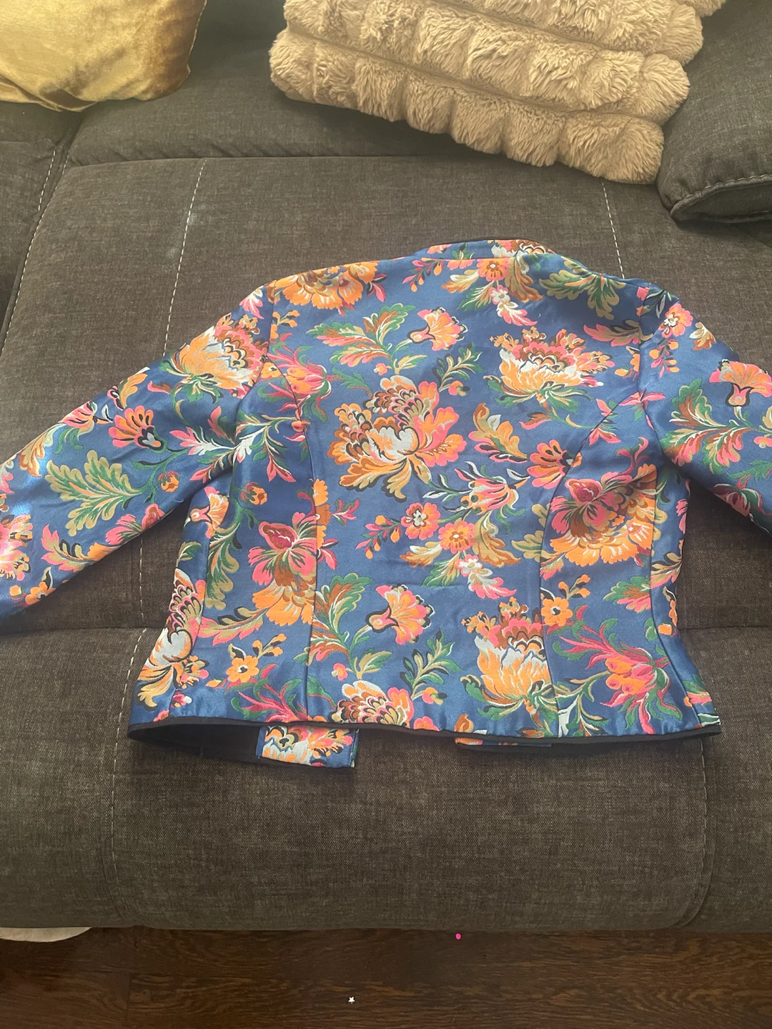 Zara Trafaluc Floral Print Jacket - photo 3