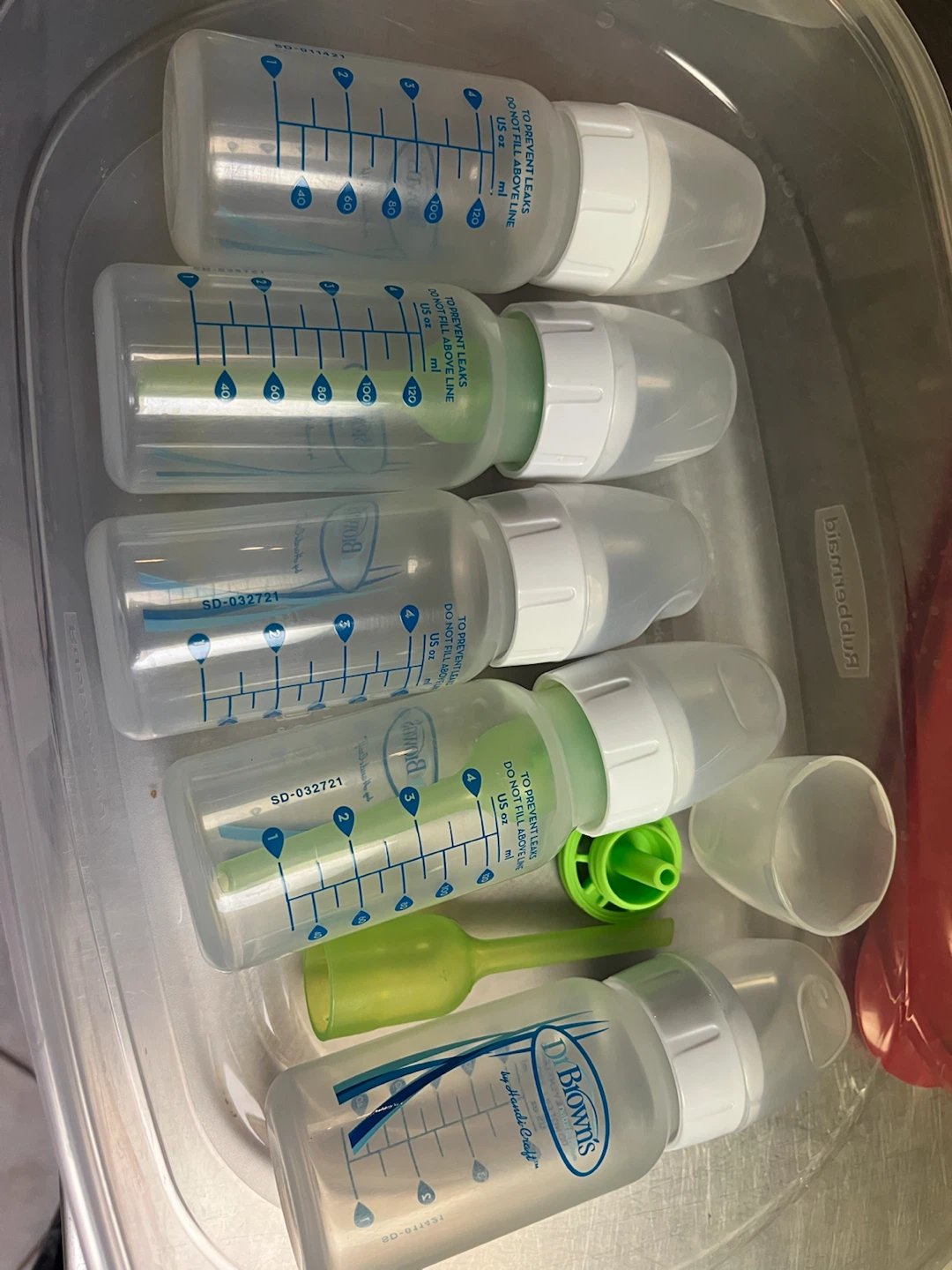 Dr. Brown's Baby Bottles - Set of 6 4 oz