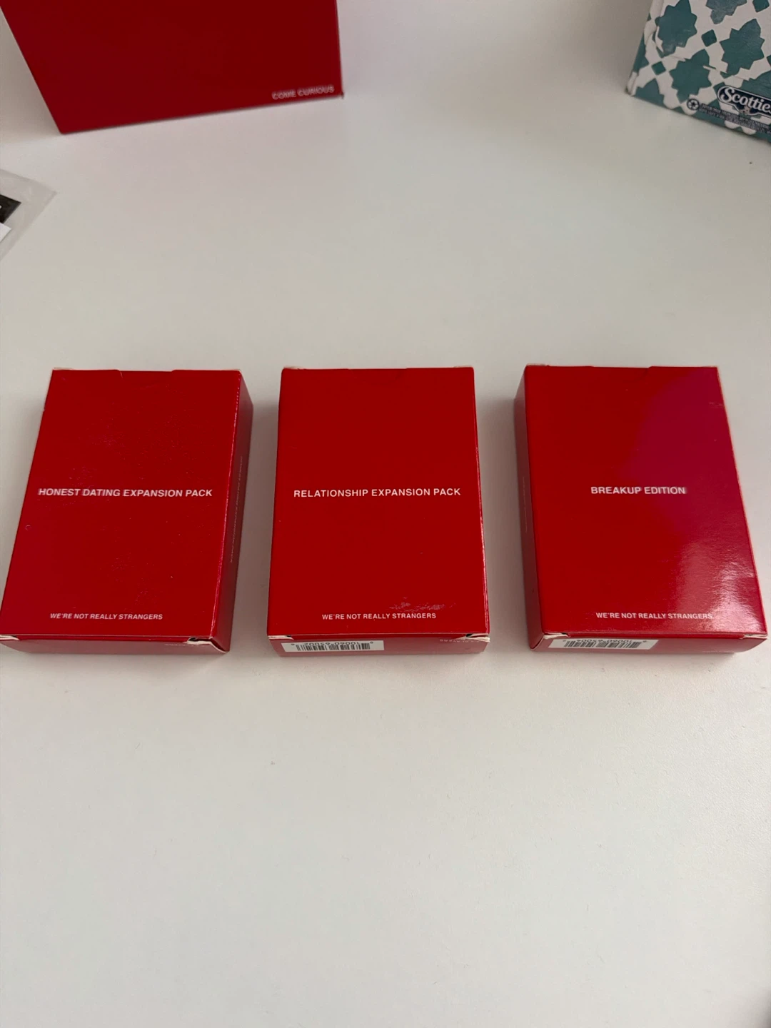 We're Not Really Strangers Card Game and Expansion Packs Bundle - photo 3