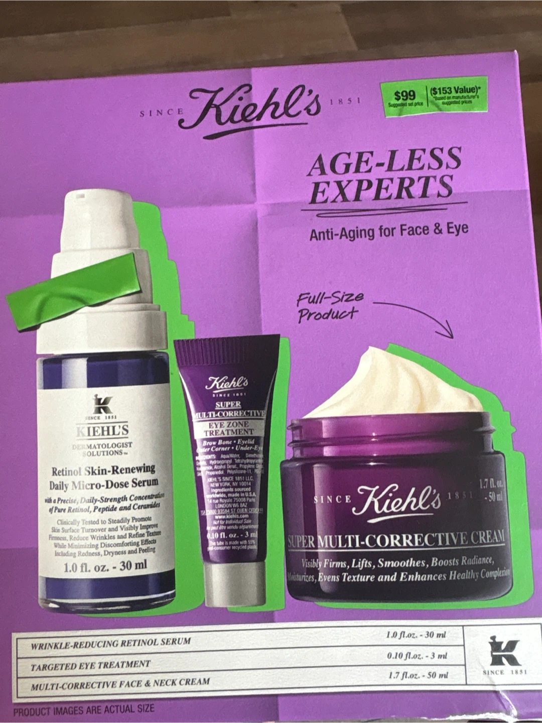 Kiehl's Age-Less Experts Anti-Aging Set