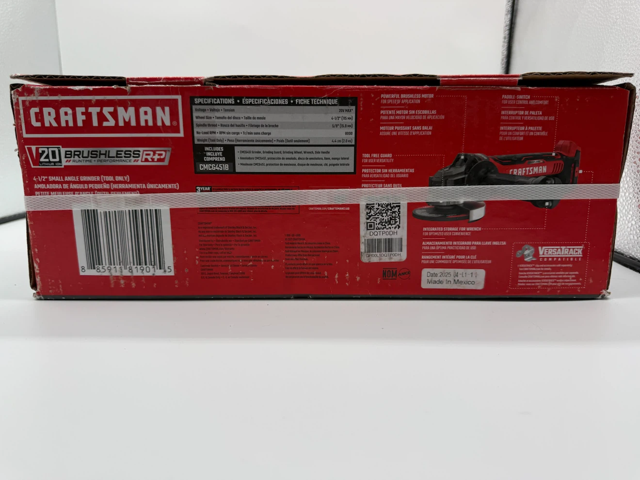 CRAFTSMAN V20 BRUSHLESS RP Cordless Small Grinder 4-1/2 inch - photo 2