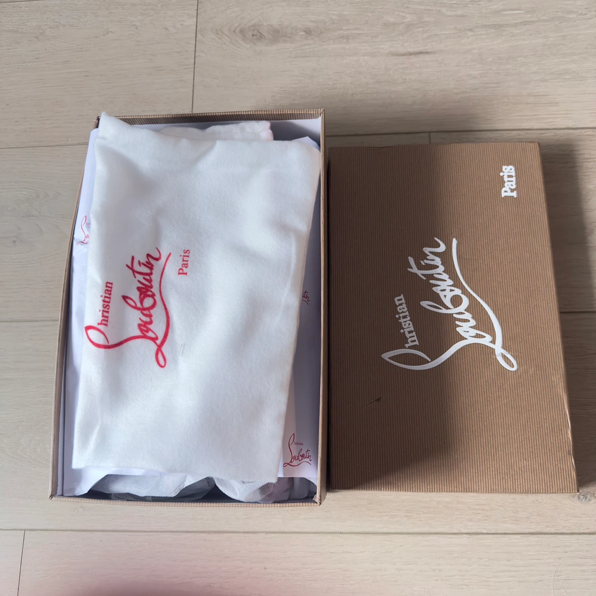 Christian Louboutin Lou Spikes OrlatoBlack/Navy