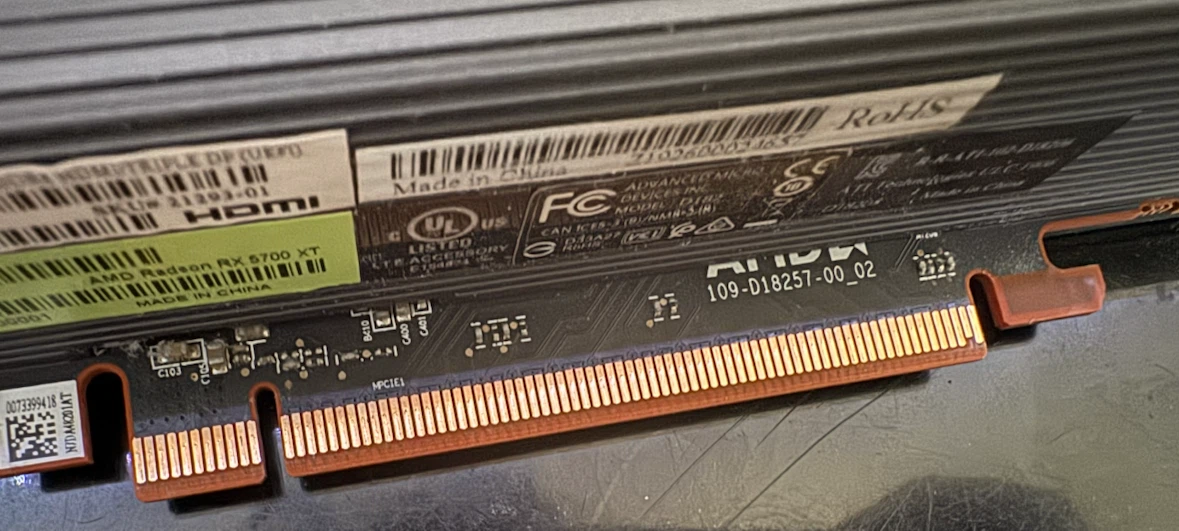 AMD Radeon RX 5700 XT 8GB GDDR6 – Reference Edition - photo 2