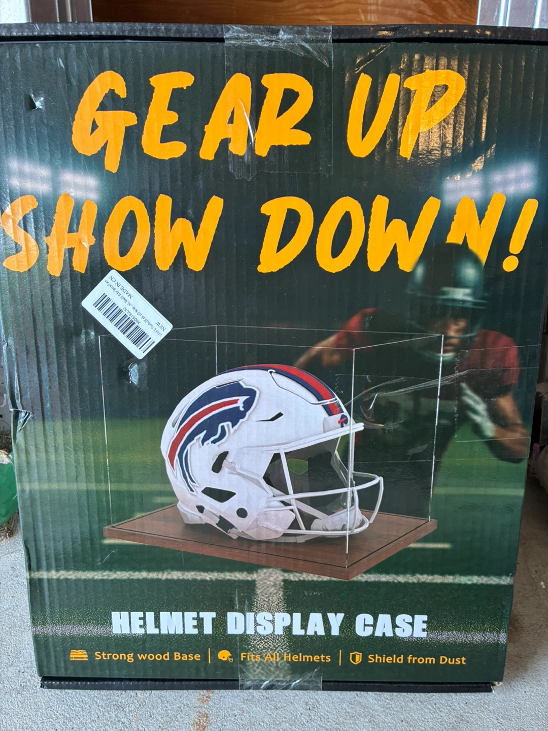 Helmet Acrylic Display Case