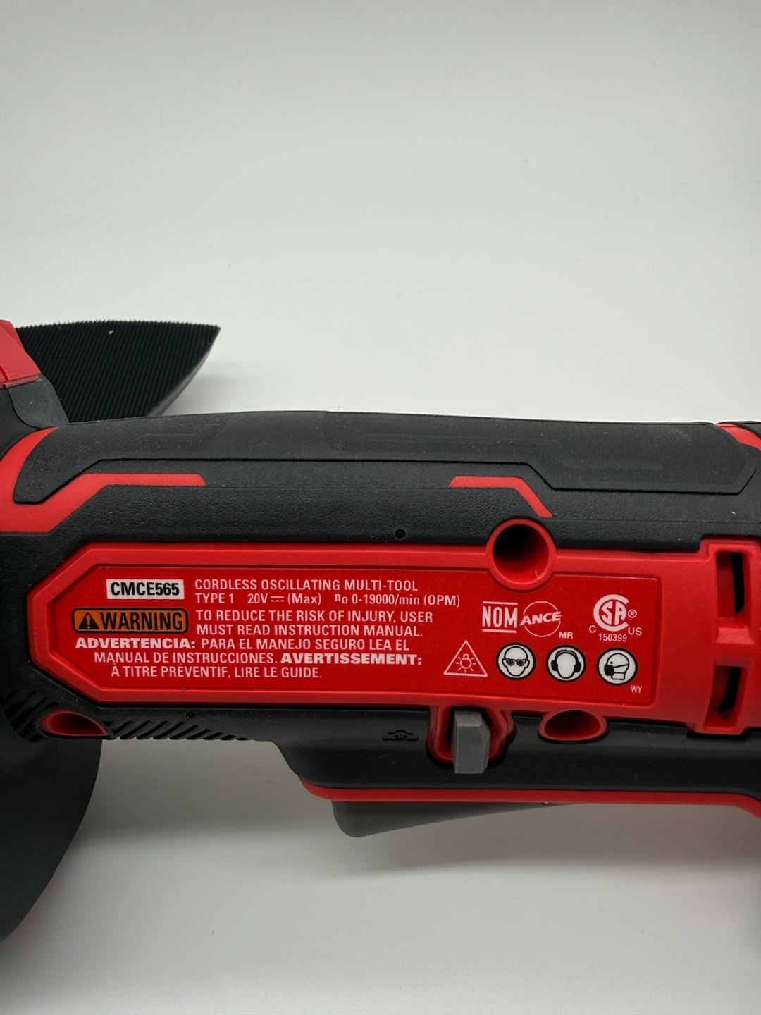 CRAFTSMAN V20 BRUSHLESS RP Cordless Oscillating Tool, Only Tool - photo 3