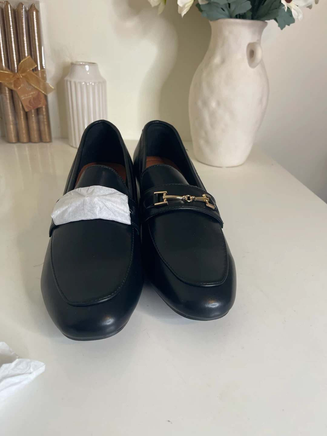 Dream Pairs Black Loafers Size 9.5