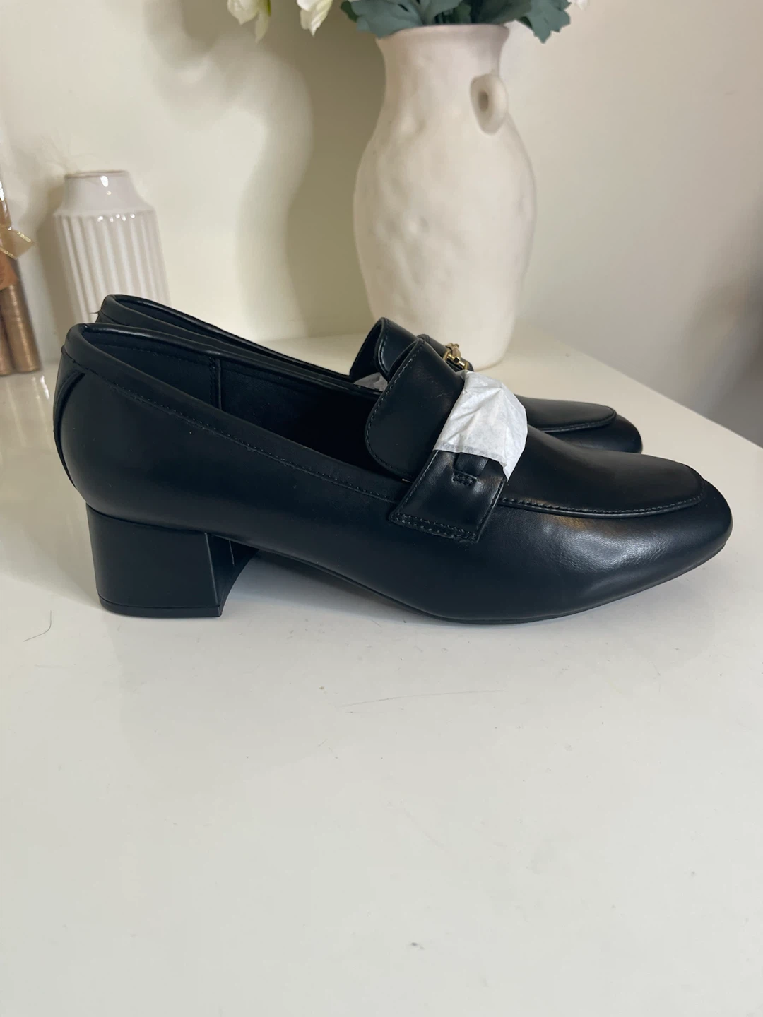 Dream Pairs Black Loafers Size 9.5 - photo 2
