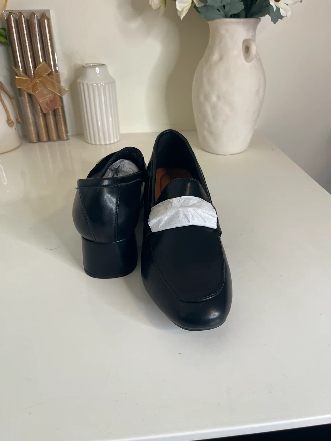 Dream Pairs Black Loafers Size 9.5 - photo 4