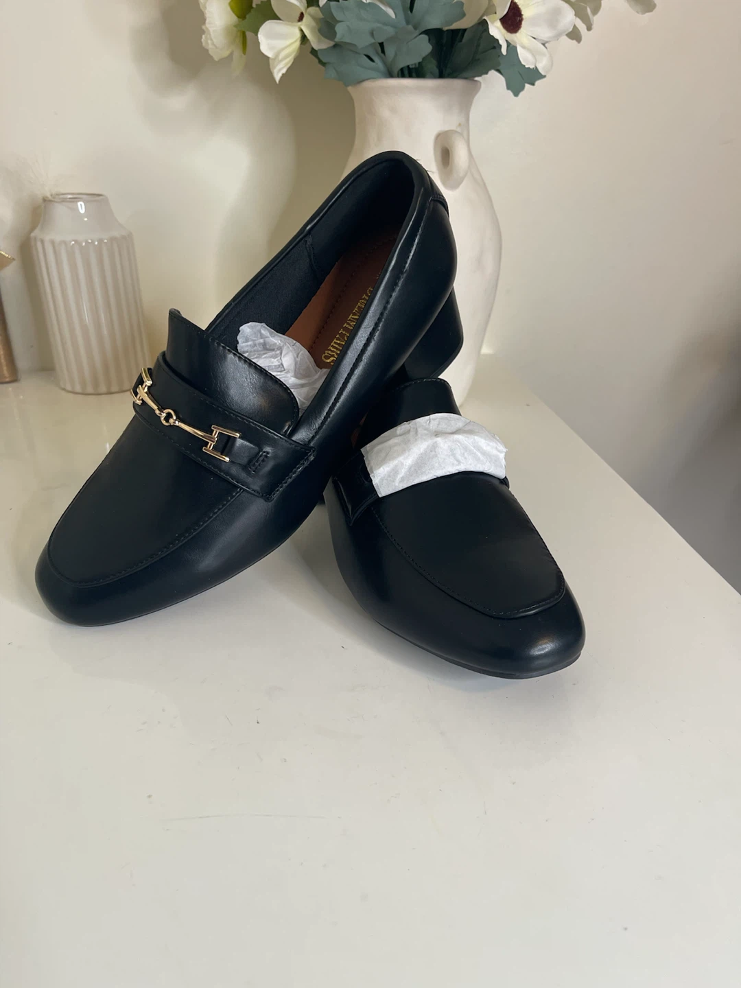 Dream Pairs Black Loafers Size 9.5 - photo 5