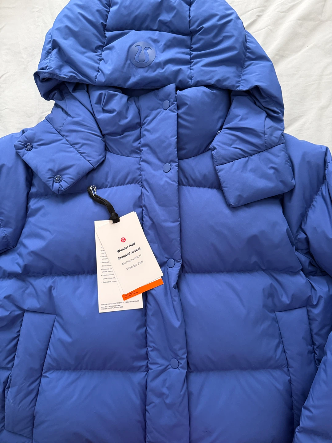 Lululemon Wunder Puff Cropped Jacket