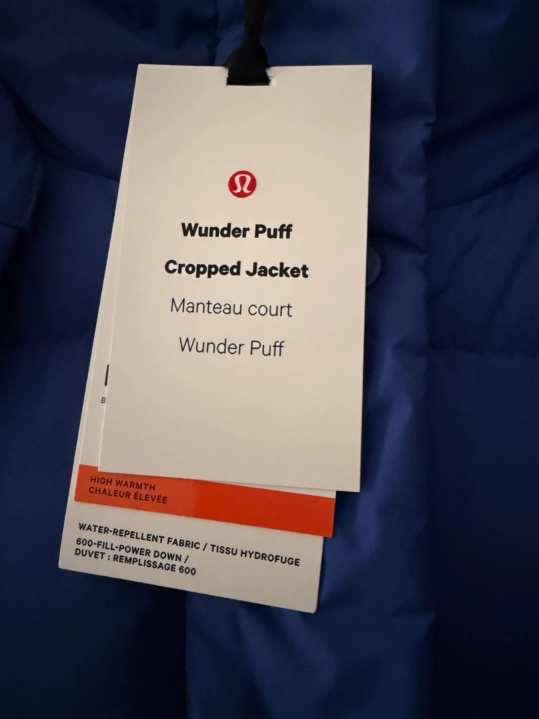 Lululemon Wunder Puff Cropped Jacket - photo 3