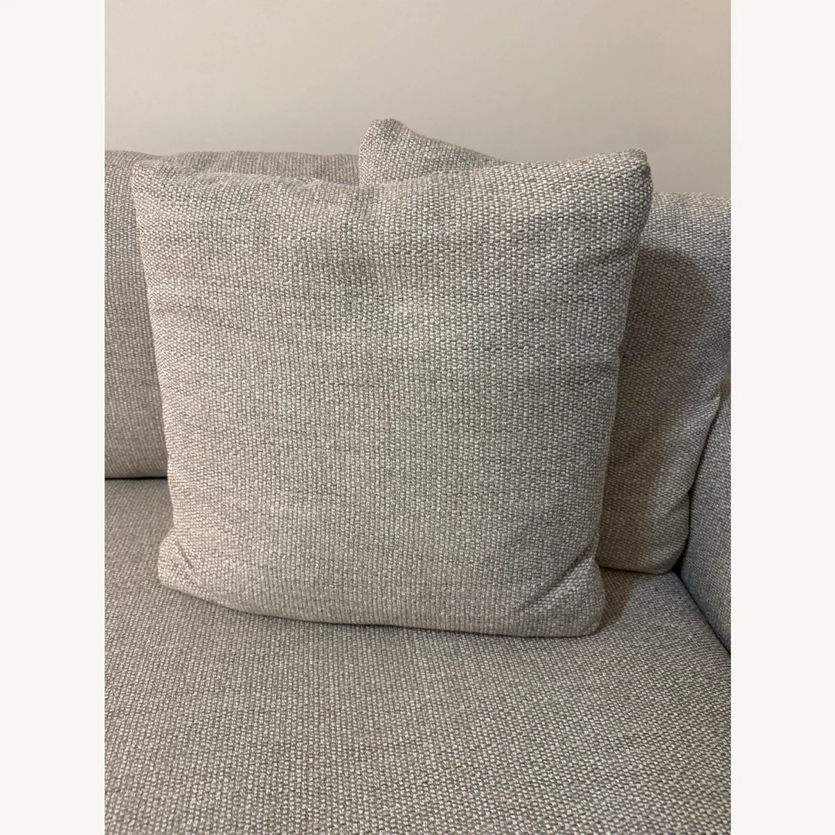 Crate & Barrel Lounge Natural Fabric 2 Piece Sectional - photo 3