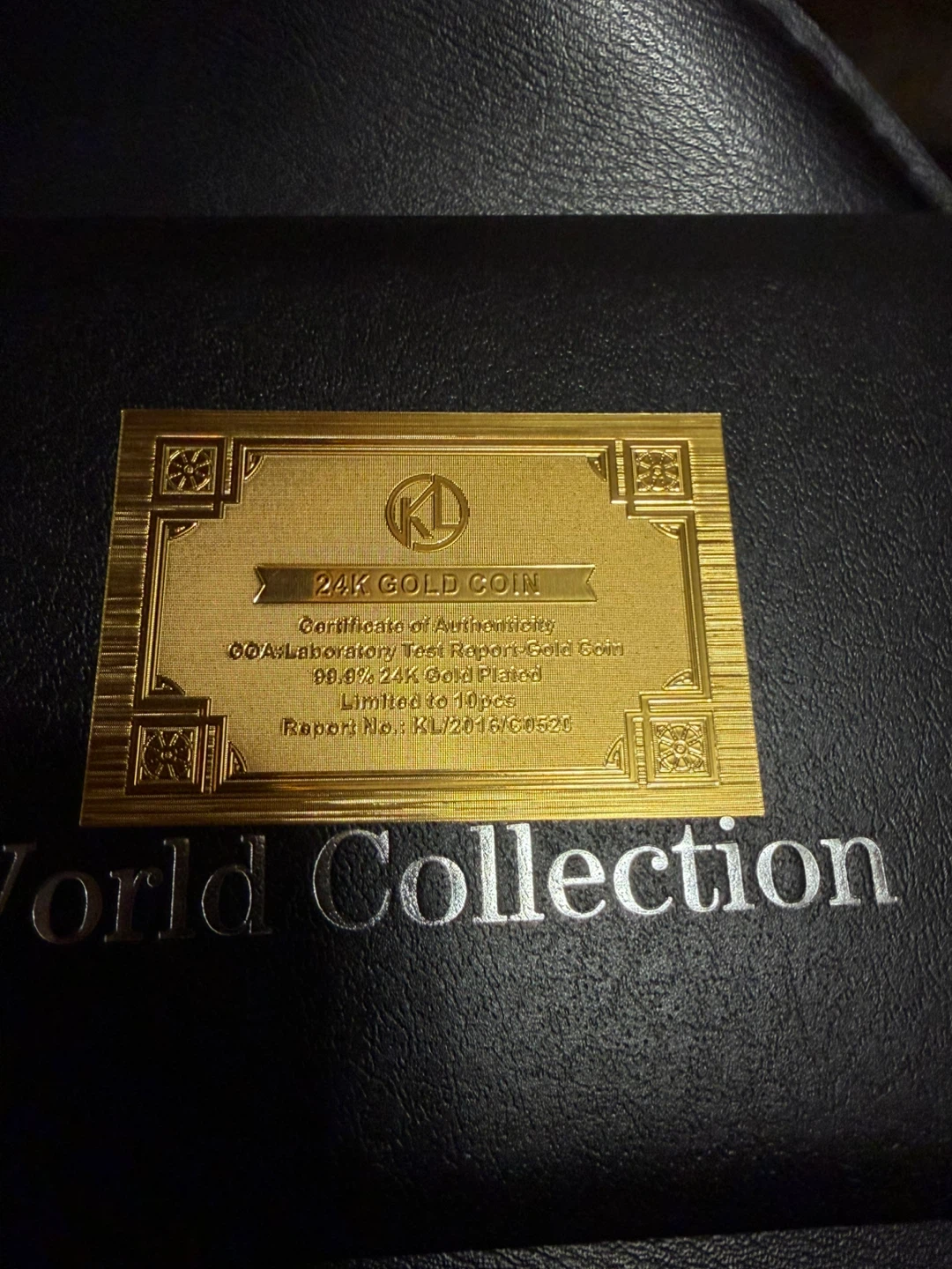 KL World Collection 24K Gold Plated Coin Set - photo 2