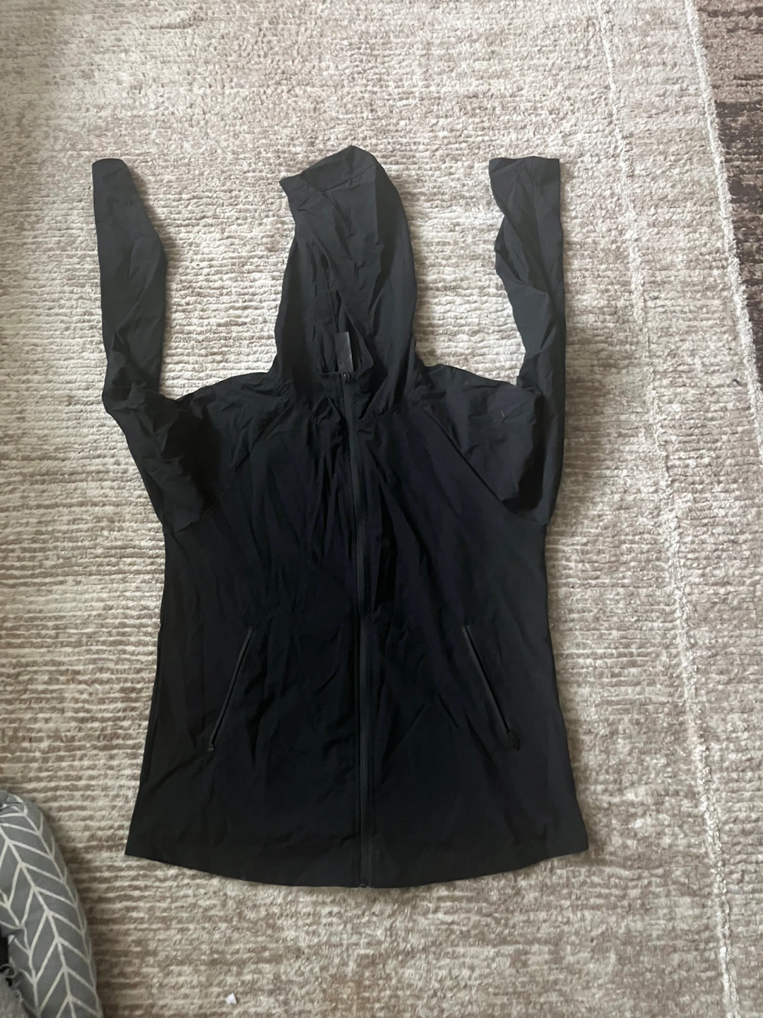 Lululemon Black Hooded Jacket