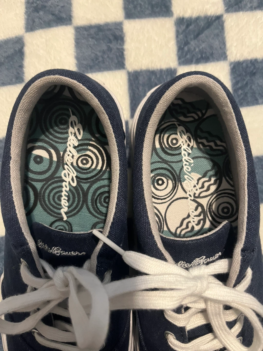 Eddie Bauer  Chatam Navy Canvas Sneakers - photo 2