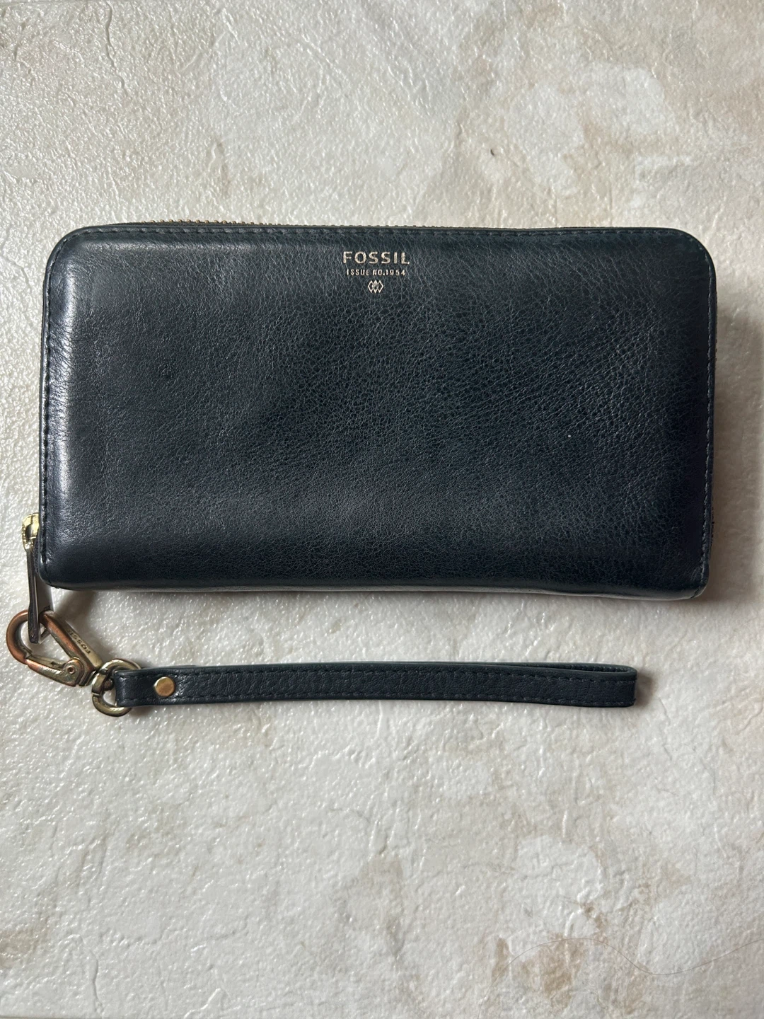Fossil Leather Wallet - Black