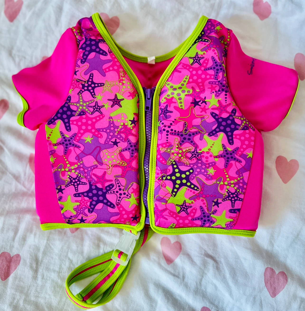 Toddler Girl Swim Vest / Flotation Trainer (20-33 lbs)