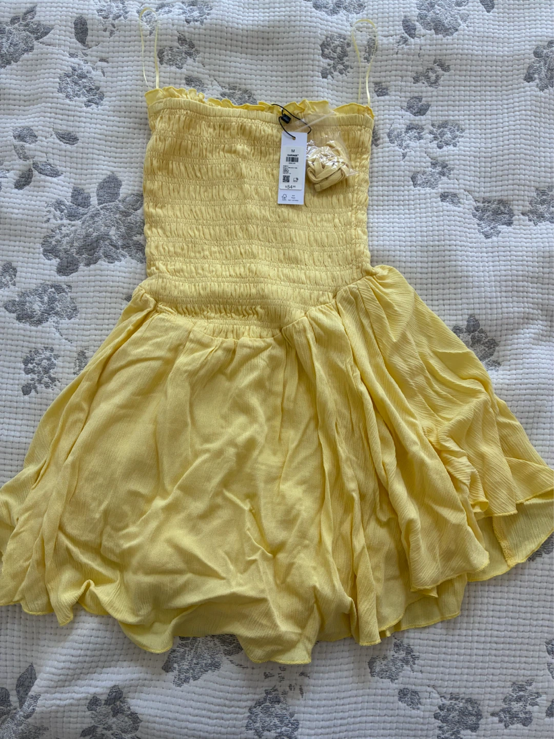 Garage Tube Romper - Yellow