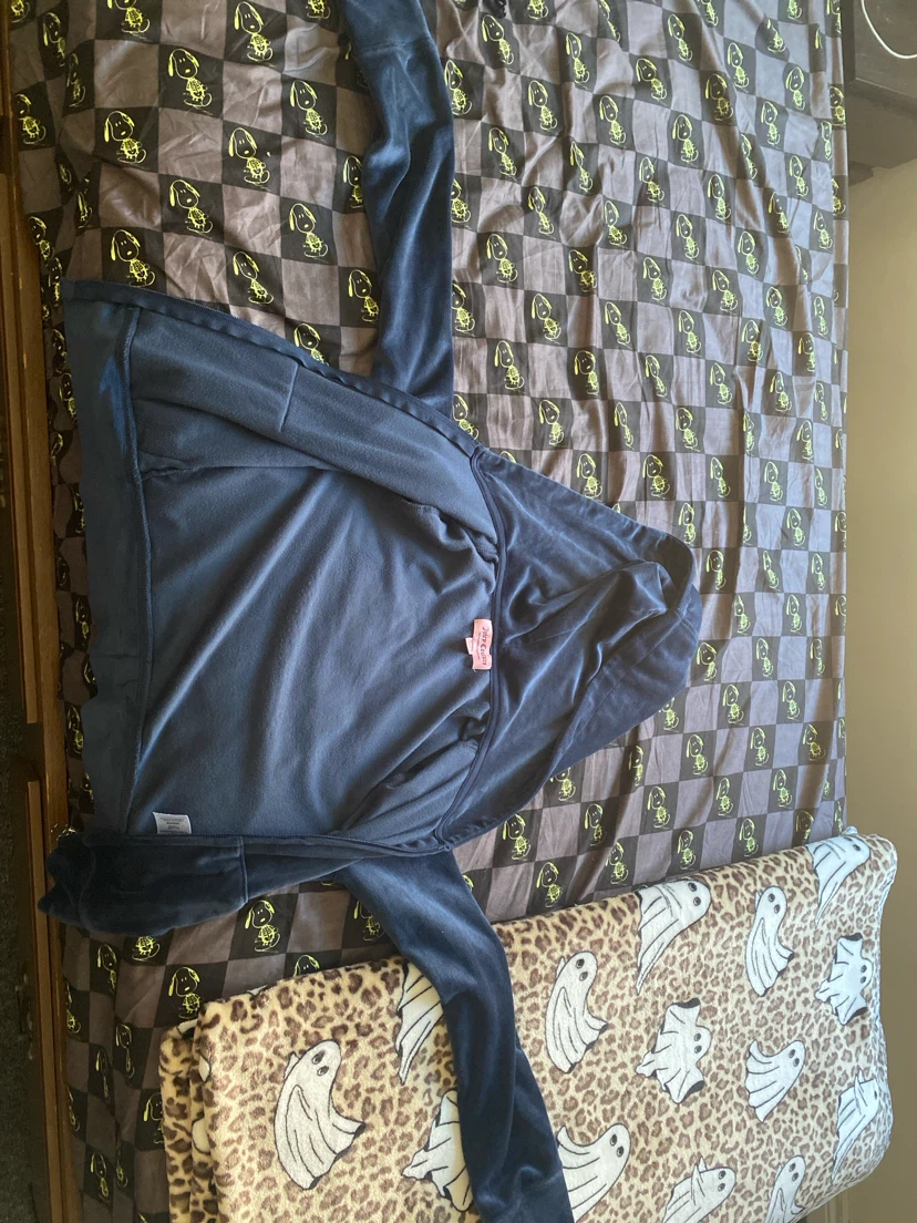 Juicy Couture velour zip-up hoodie - photo 2