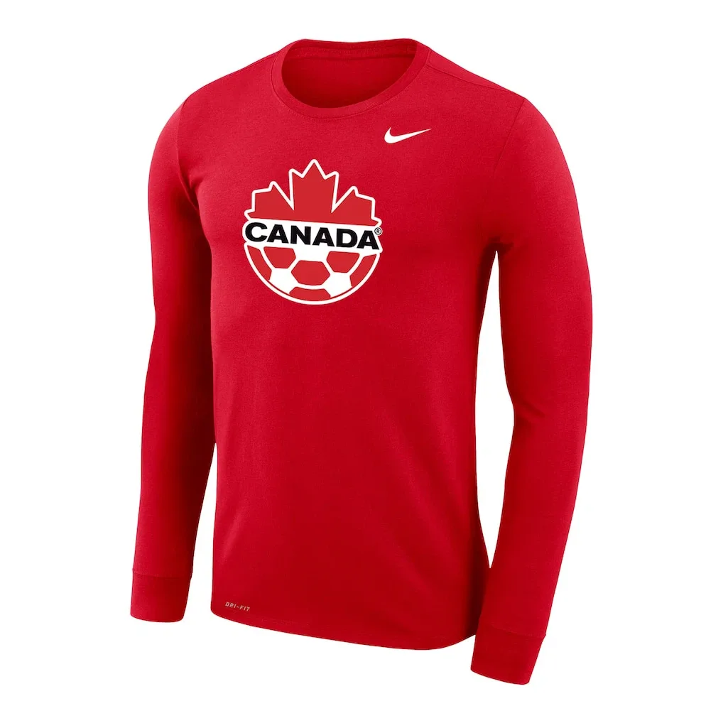 Nike Canada Soccer Primary Logo Legend Performance Long Sleeve