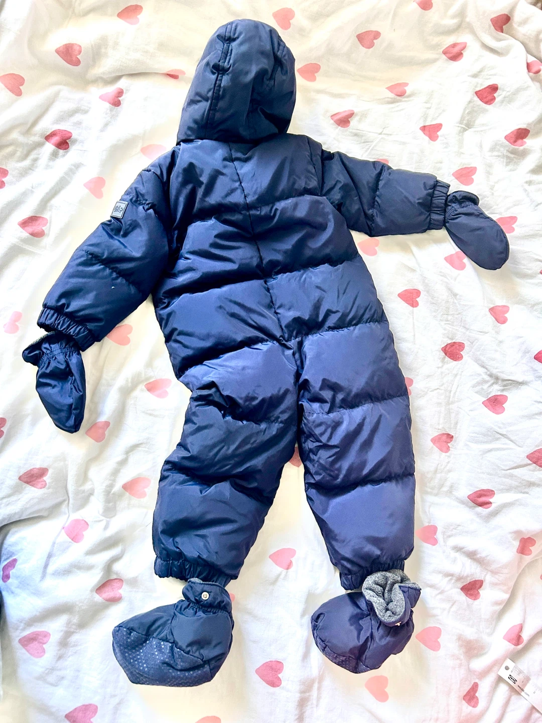 Baby Gap Snowsuit with Mittens and Booties - photo 2