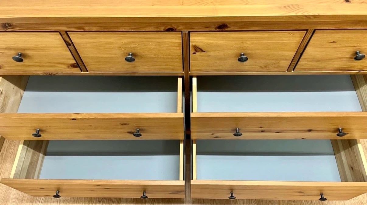 IKEA HEMNES Wooden dresser with 8 drawers - photo 3