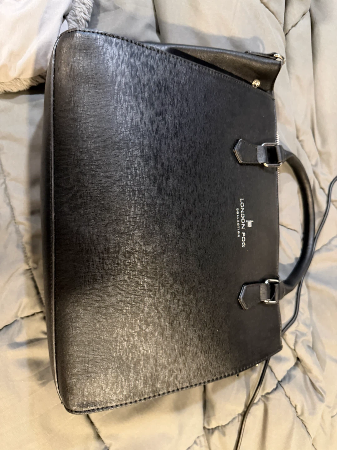 London Fog Collection Black Handbag - photo 2