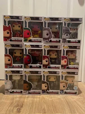 Funko Pop! Marvel WandaVision Figures Collection