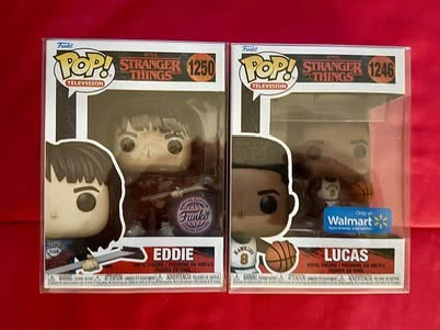 Funko Pop! Stranger Things Eddie & Lucas Figures
