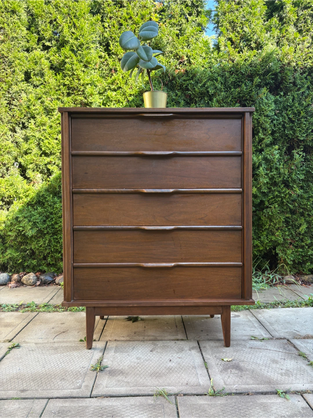 MCM Walnut Dresser