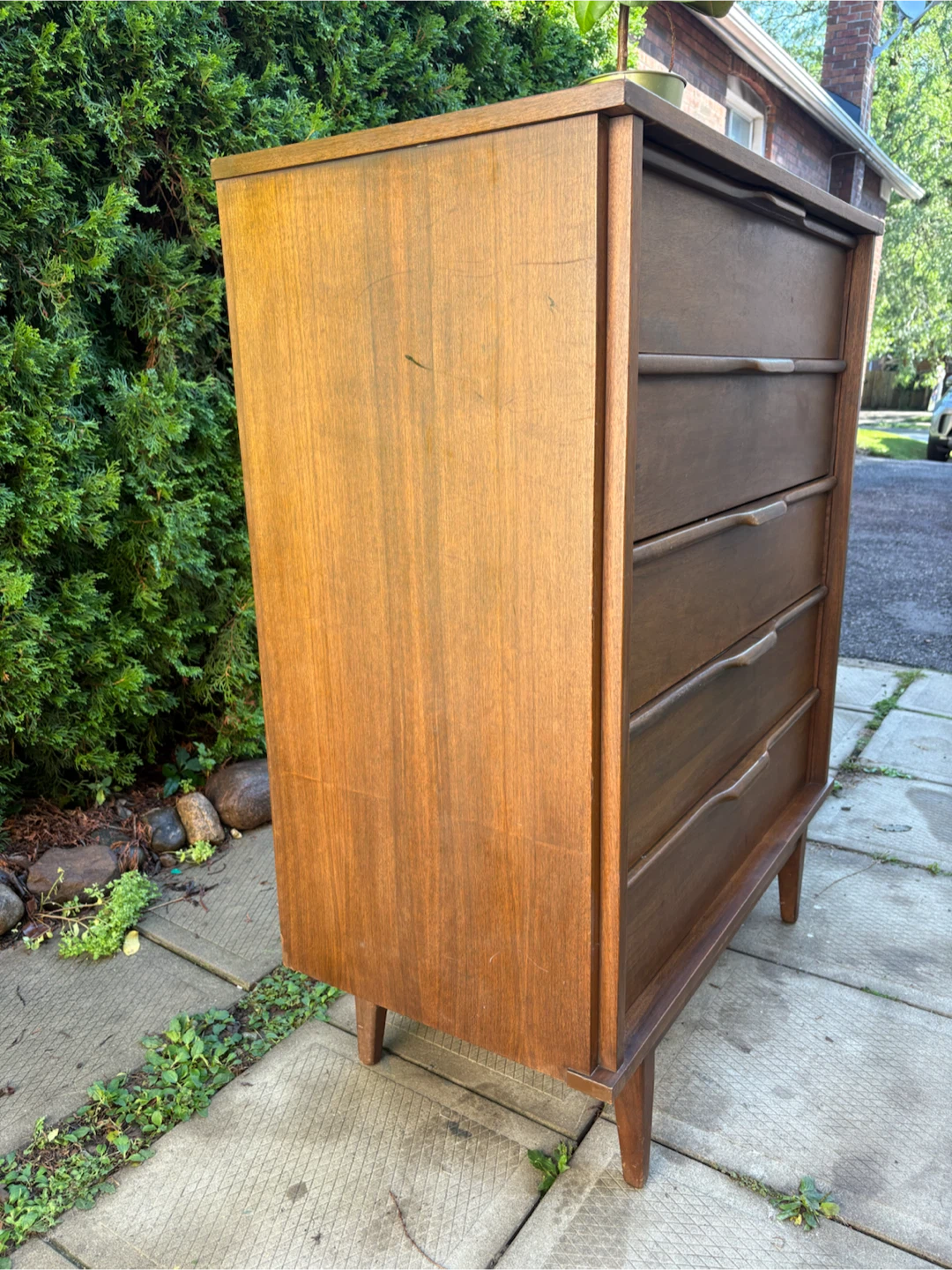MCM Walnut Dresser - photo 3