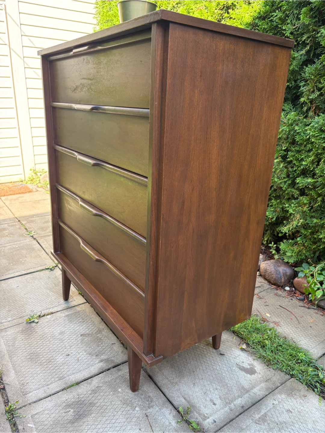 MCM Walnut Dresser - photo 4