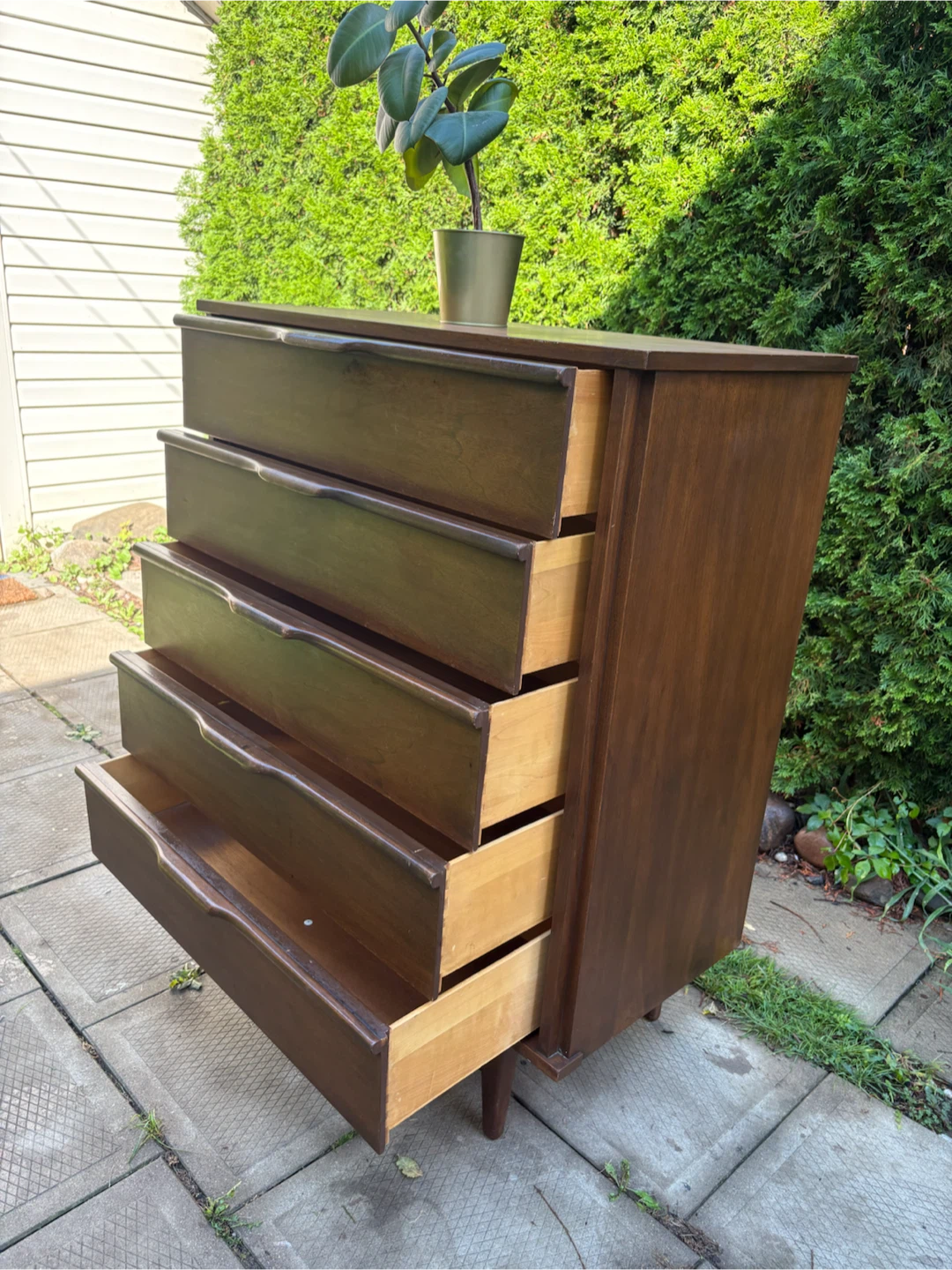 MCM Walnut Dresser - photo 5