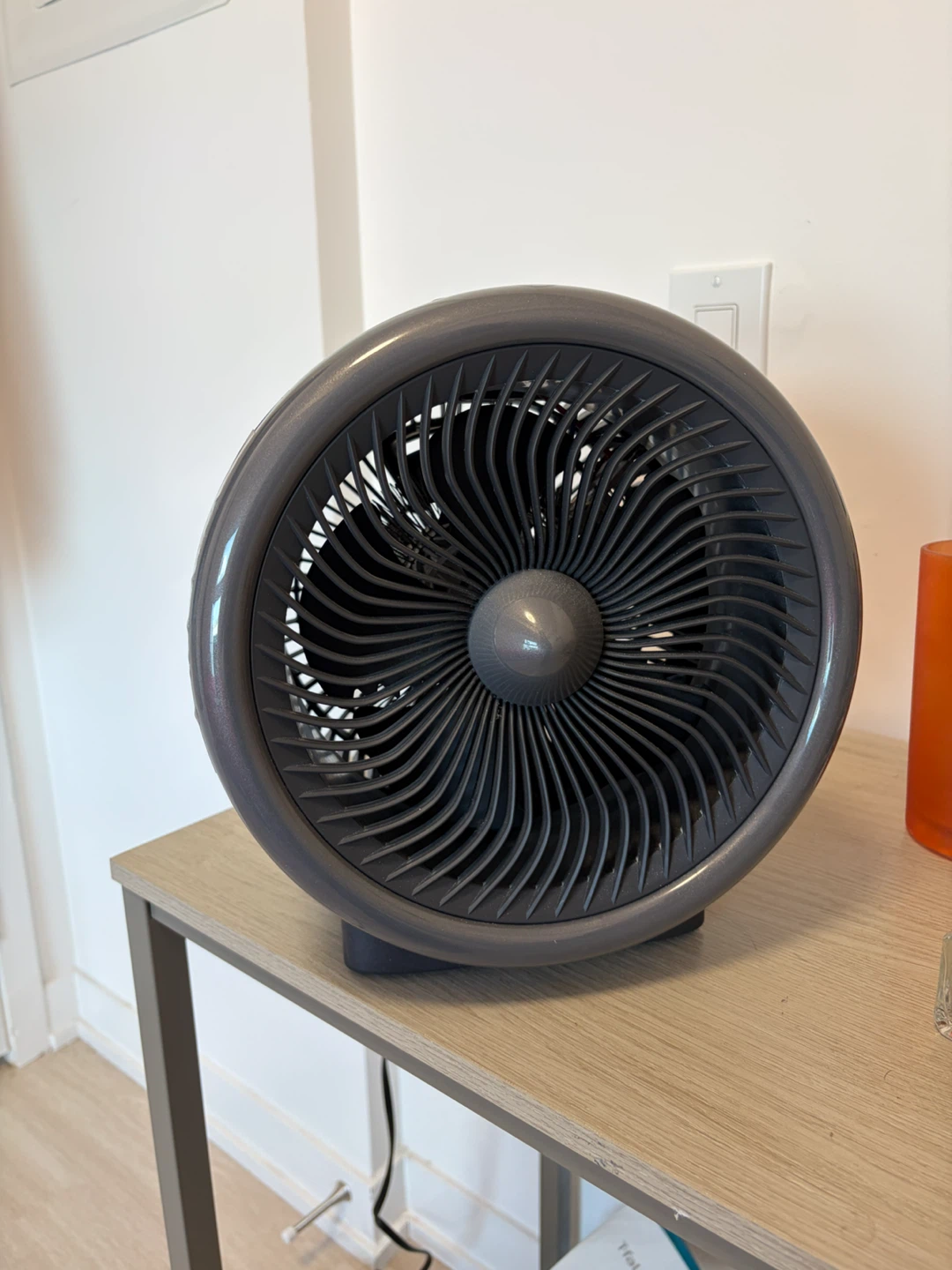 NOMA Black Table Fan/Heater – Excellent Condition