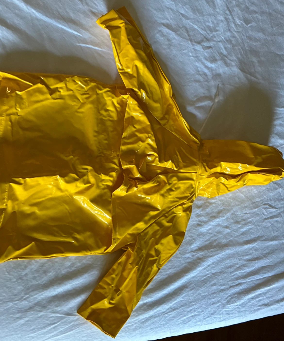 Raincoat child toddler Yellow Kids Toddler Vintage Rain Jacket - photo 4