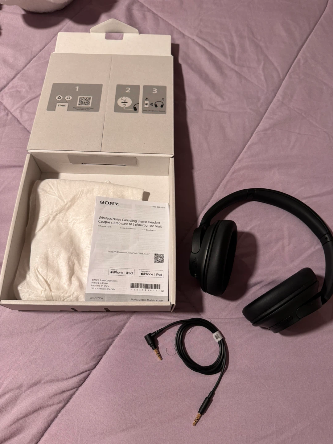 Sony Wireless Noise Cancelling Stereo Headset WH-1000XM4