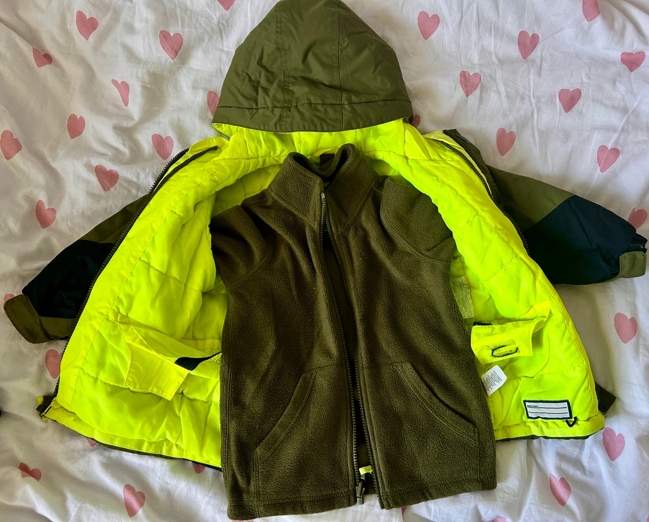 The Children's Place 3-in-1 Winter Jacket (Size 4T) - photo 4