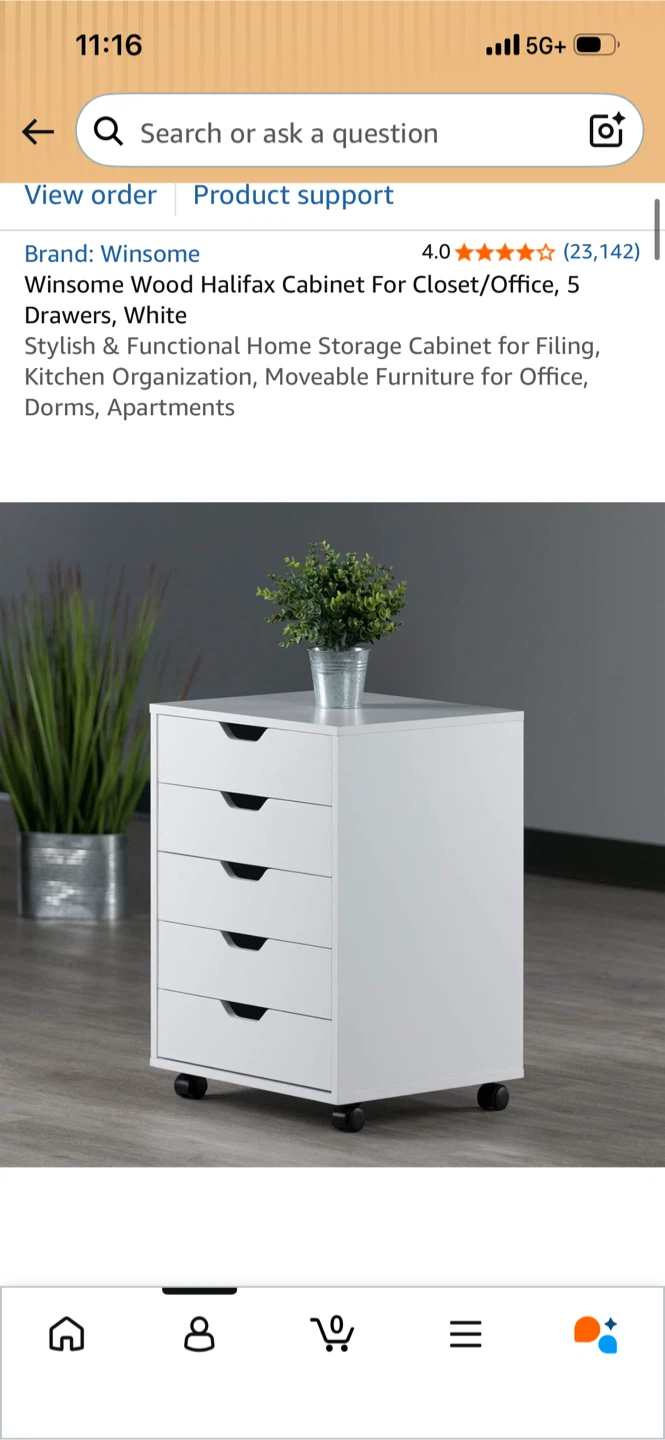 5 Drawer Cabinet