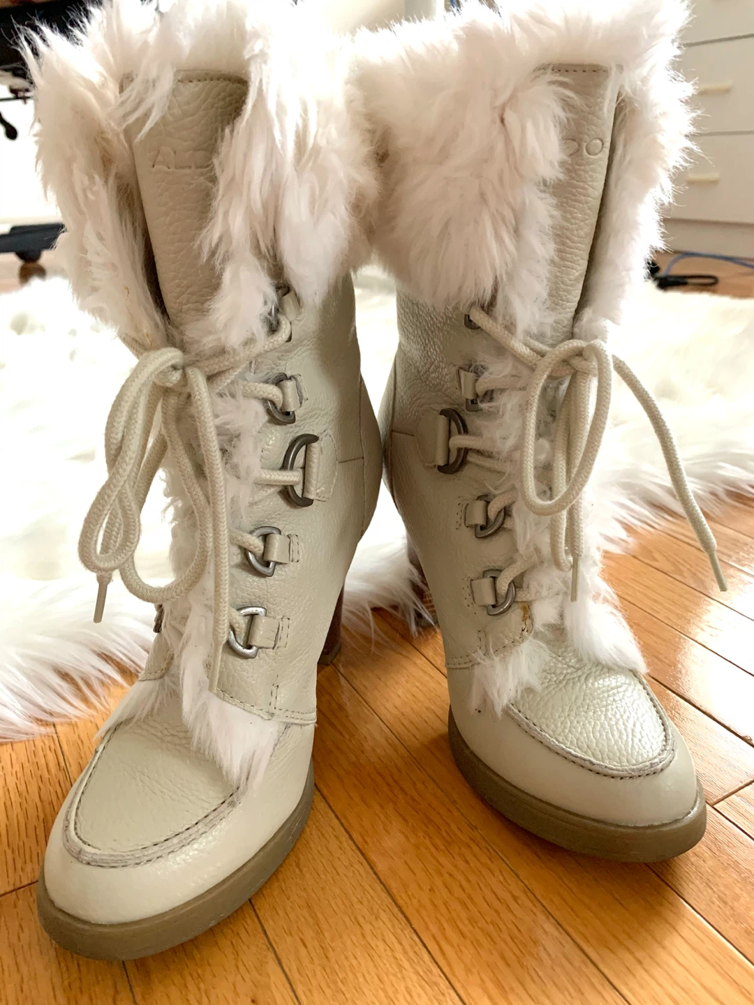 ALDO Ladies Leather Booties, Size 8 - photo 2