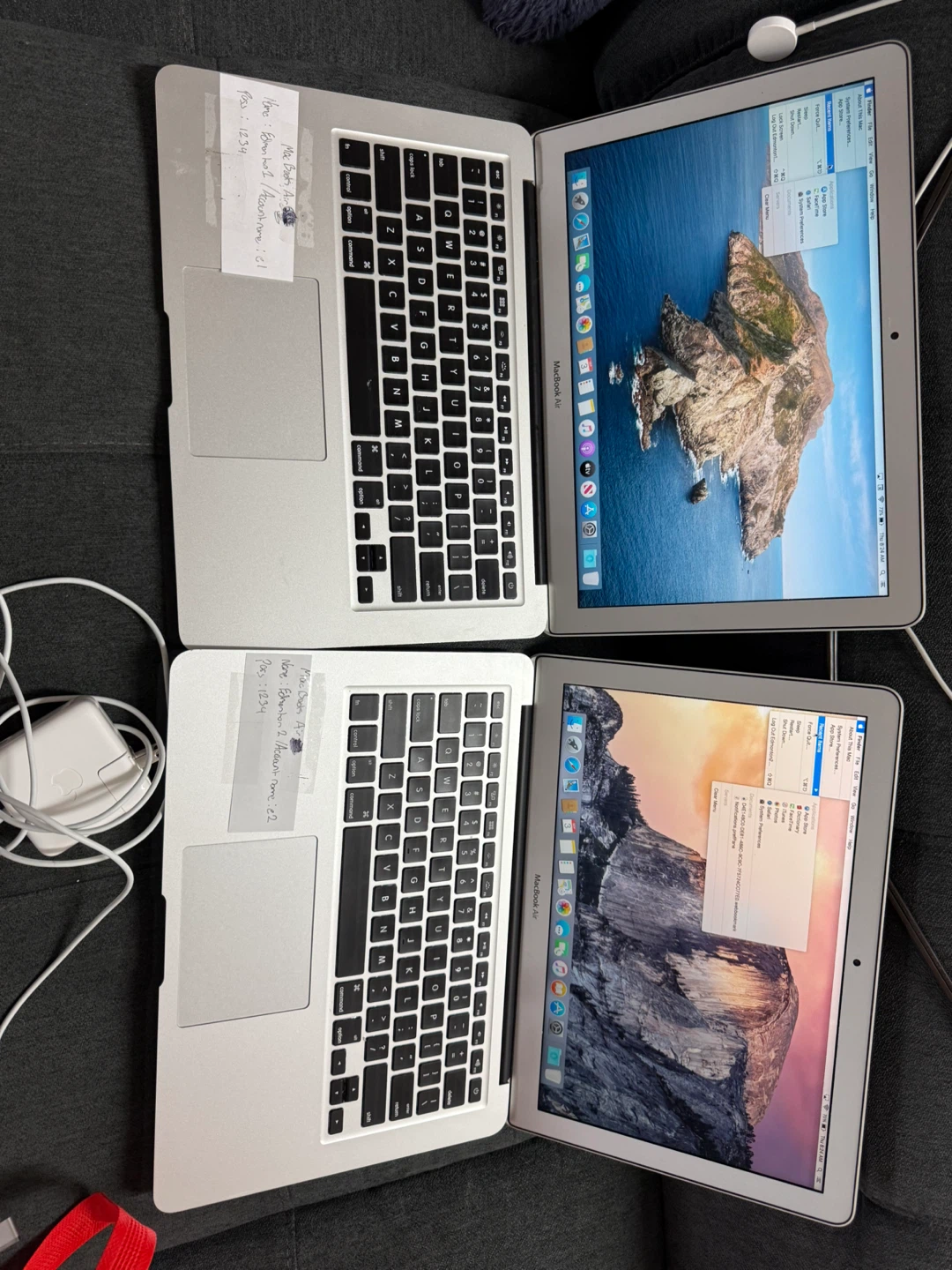 Two Apple MacBook Air laptops - photo 3