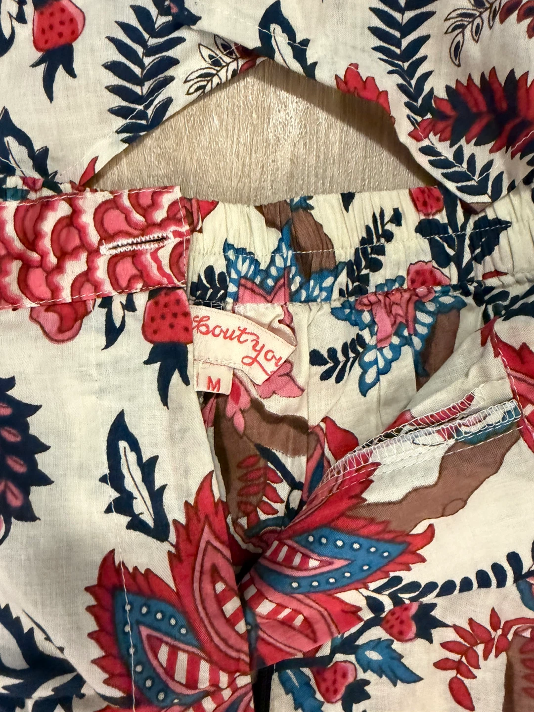 Boutique Floral Print Top and Shorts Cord Set - photo 2