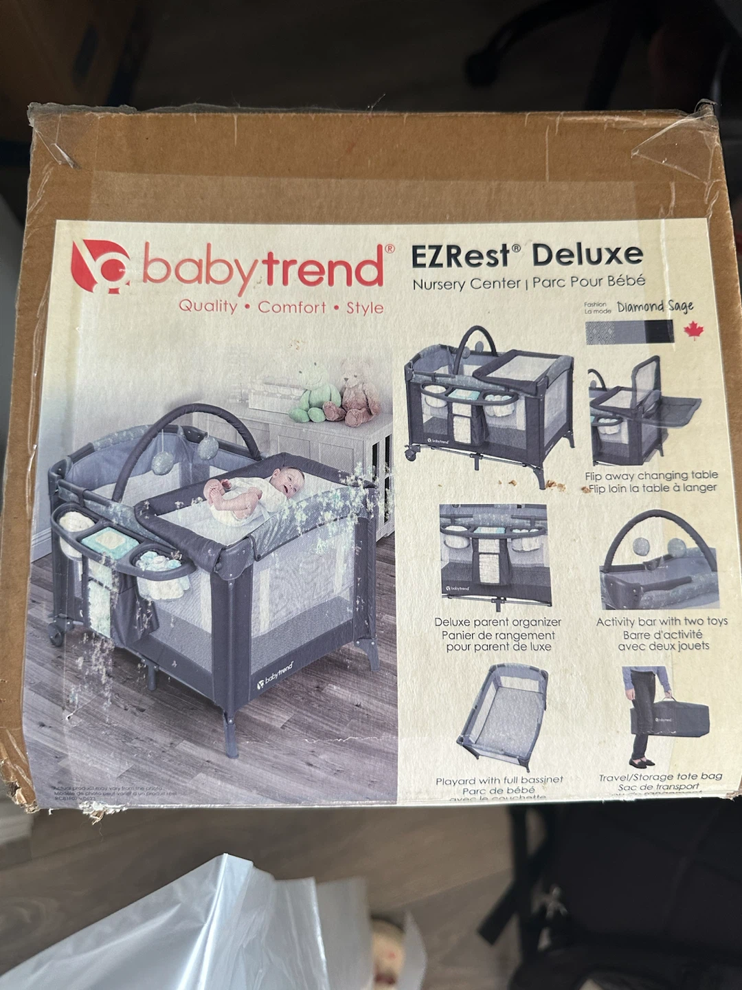 Baby Trend EZ-Rest Deluxe Nursery Center