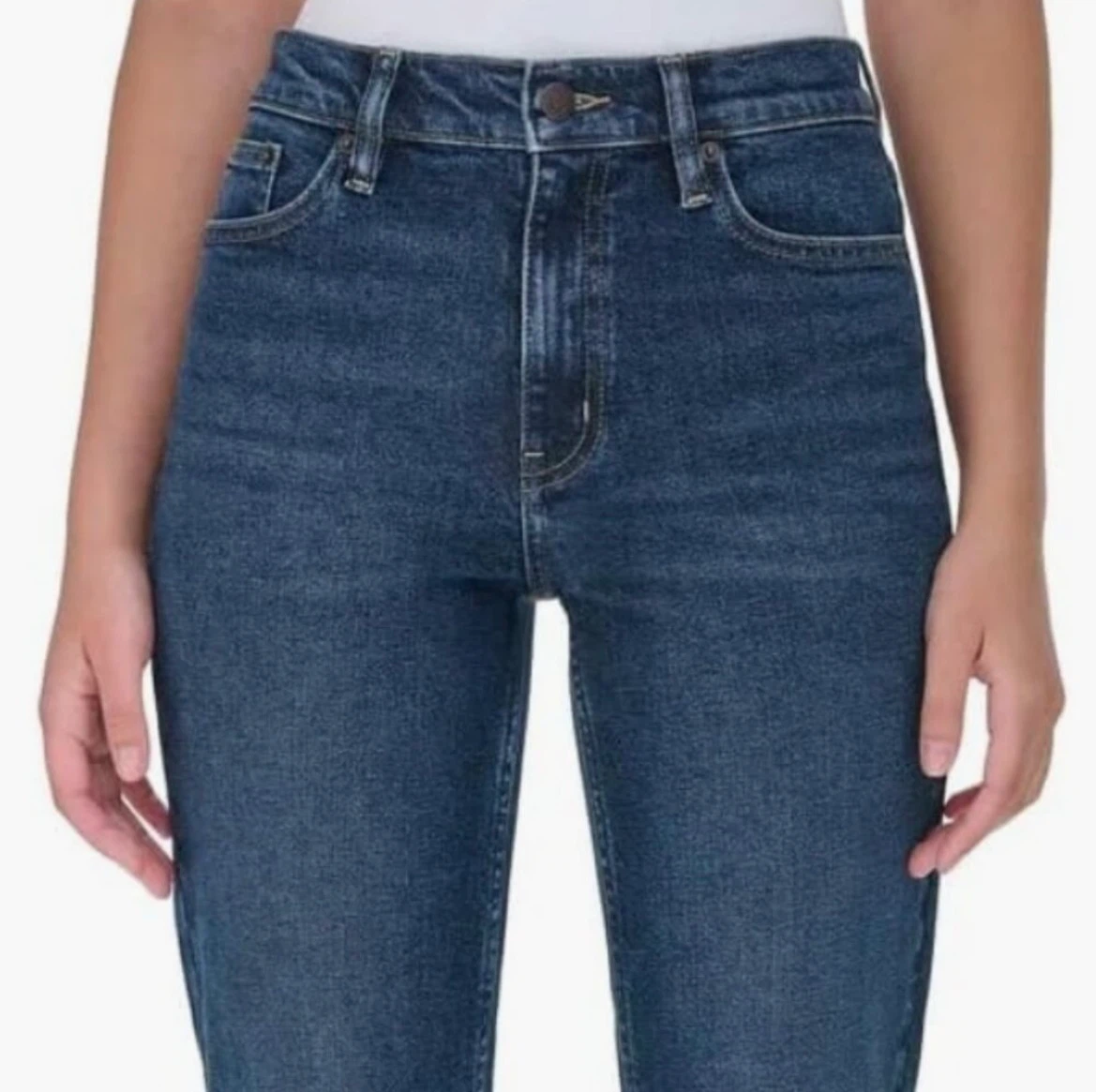 Calvin Klein Women's High Rise Cotton Skinny Jeans - Size 4