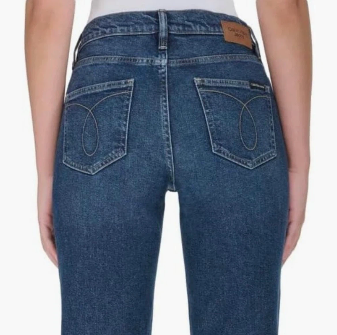 Calvin Klein Women's High Rise Cotton Skinny Jeans - Size 4 - photo 3