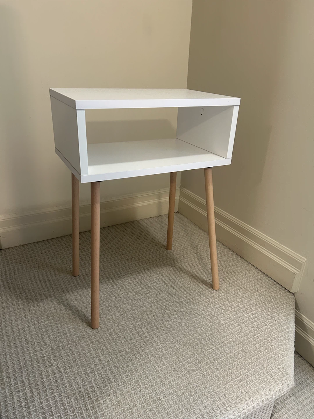 Nightstand - Bed side table - White - photo 2