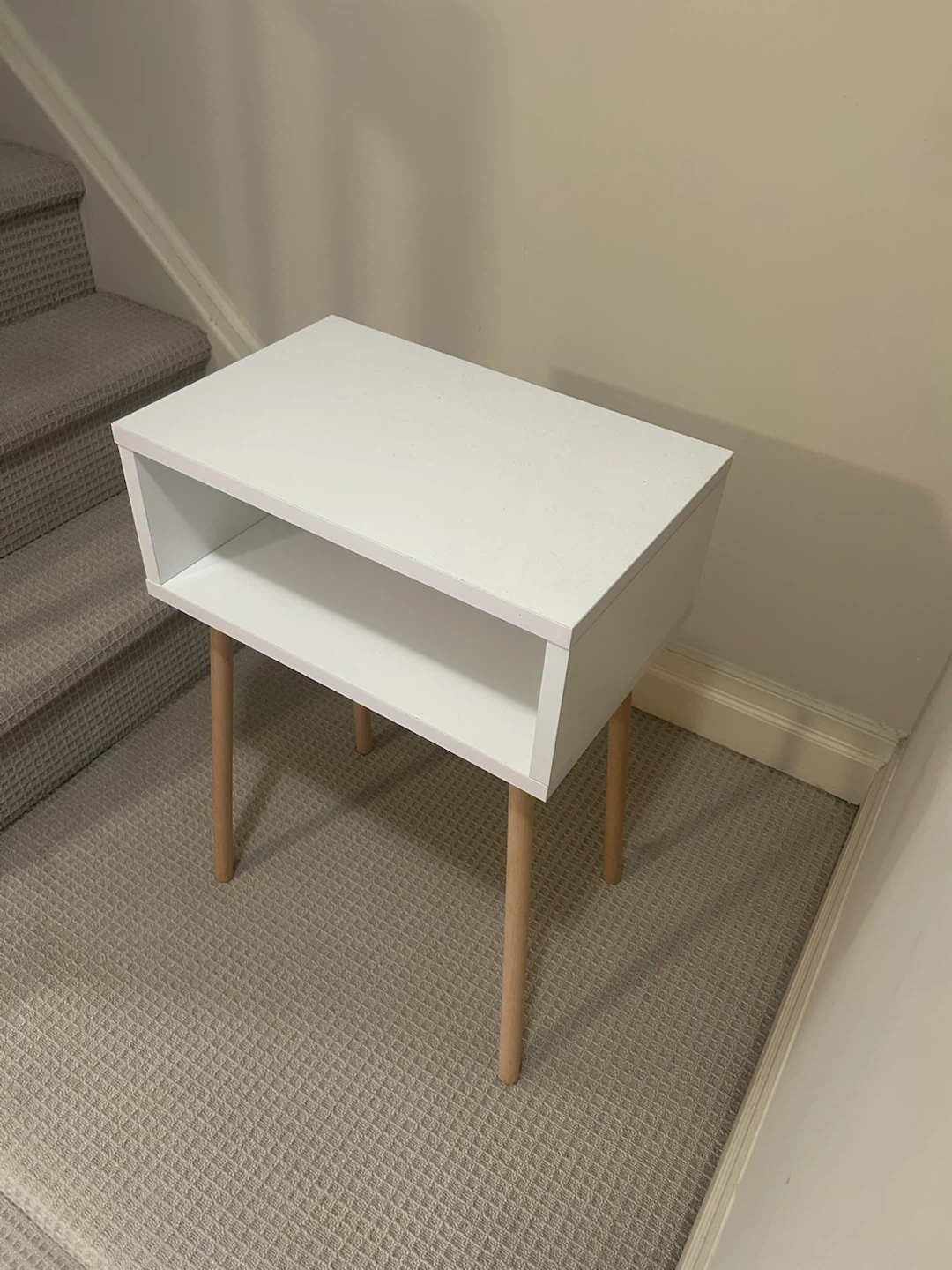 Nightstand - Bed side table - White - photo 3